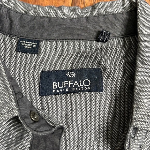 Men's Buffalo David Bitton Casual long sleeve button down shirt - Picture 4 of 8